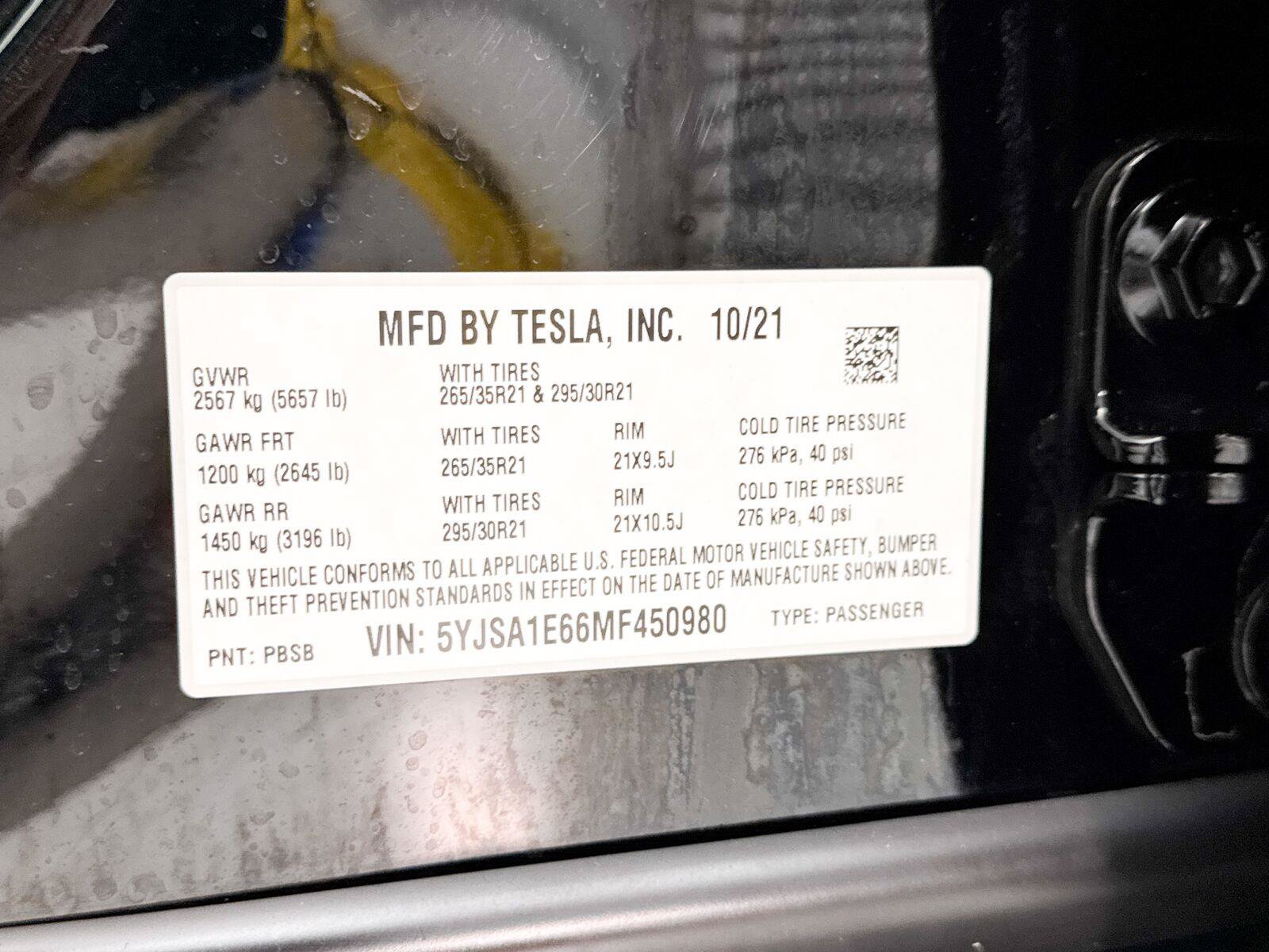 Used 2021 Tesla Model S Plaid AWD/4WD image 35
