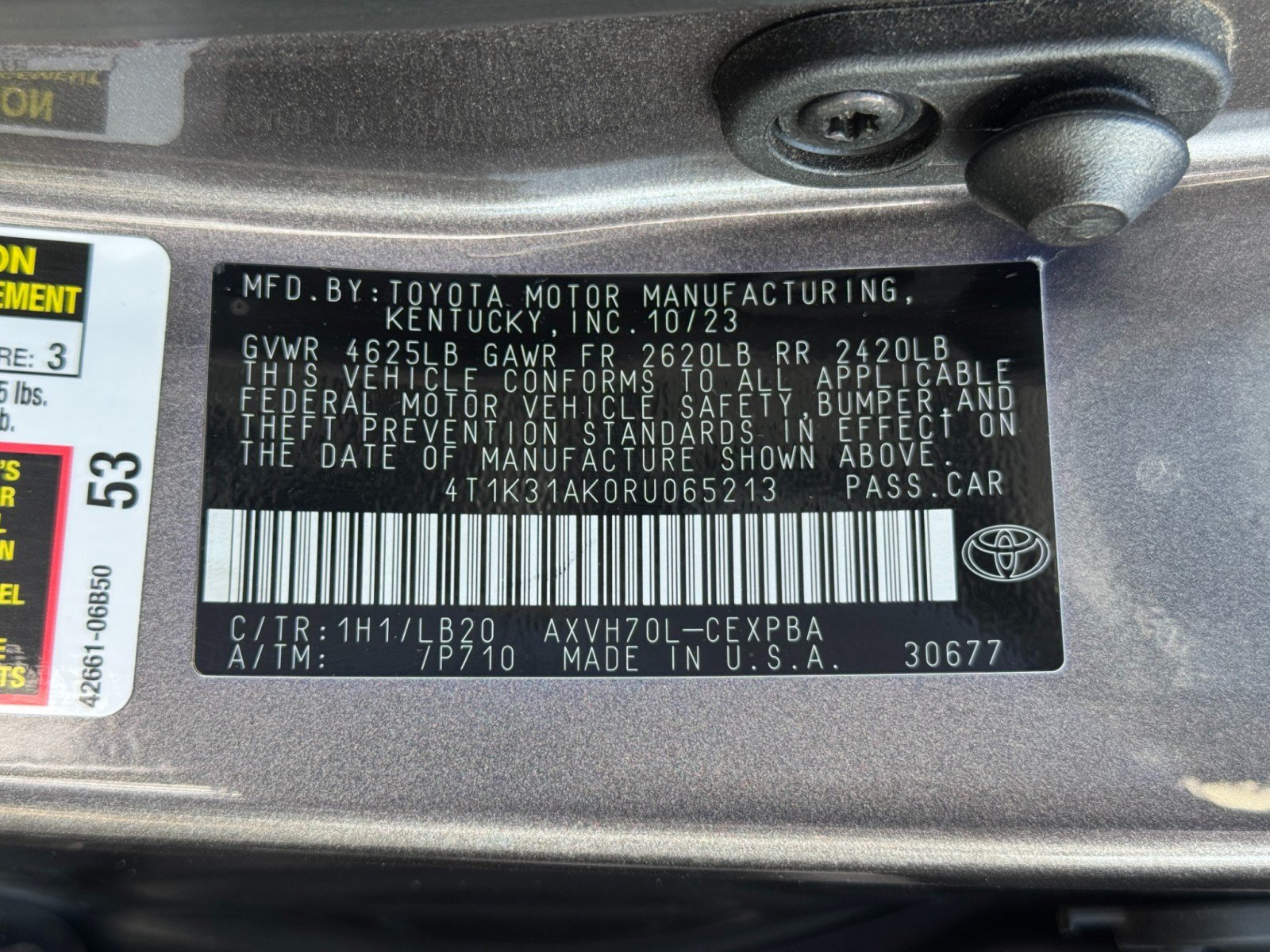 Used 2024 Toyota Camry XSE w/ Cold Weather Package FWD image 43