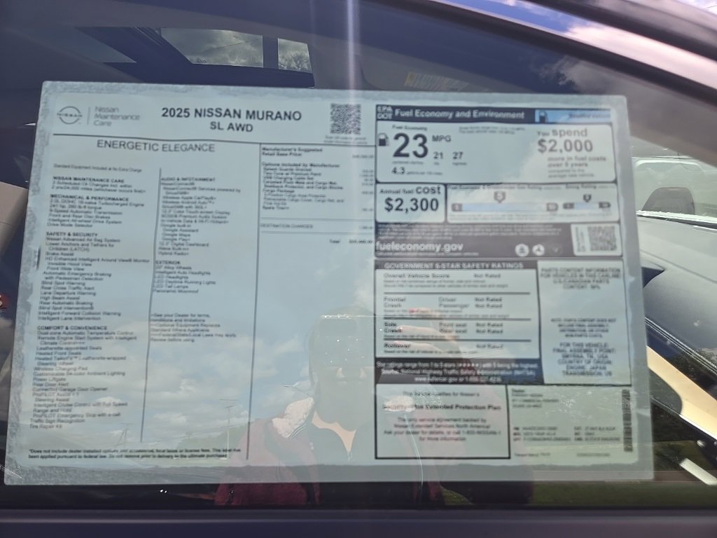 New 2025 Nissan Murano SL w/ Cargo Package image 45