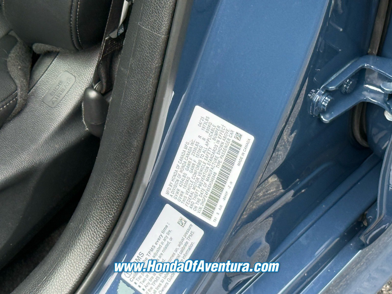 Certified 2025 Honda Civic Sport image 25