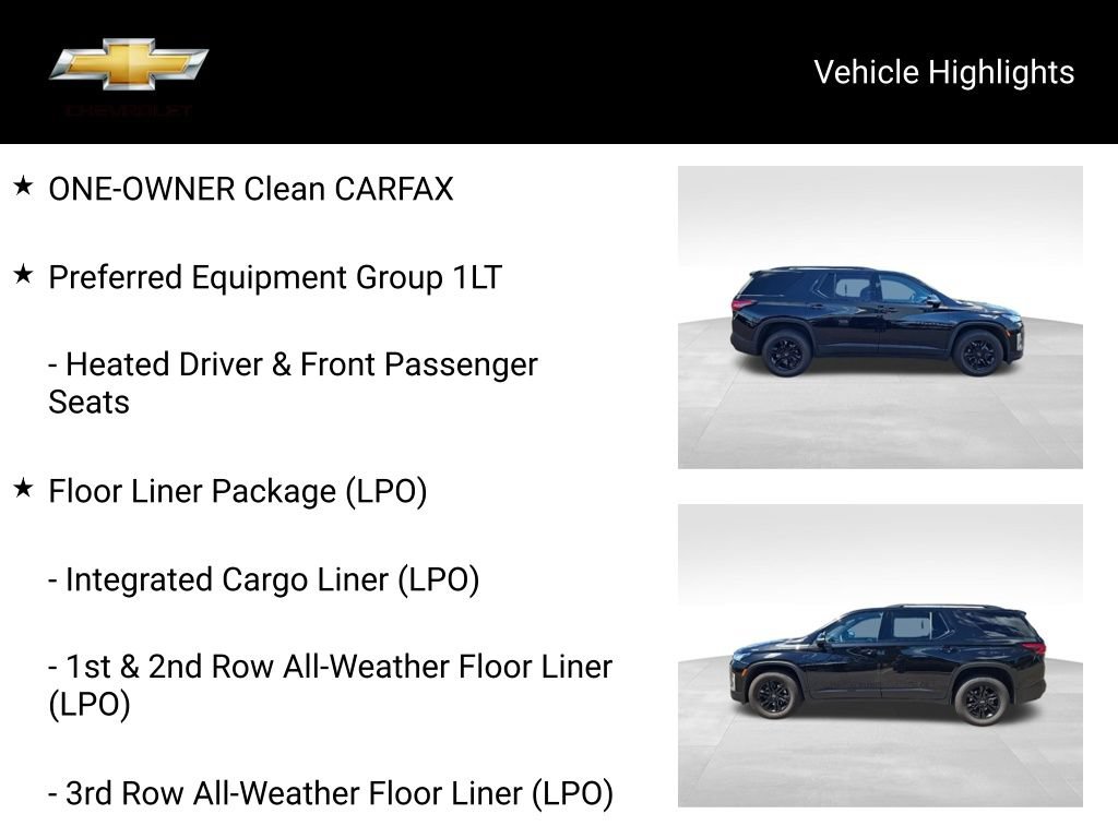 Used 2023 Chevrolet Traverse LT w/ Midnight/Sport Edition AWD/4WD image 19