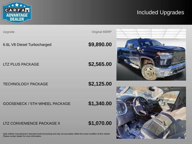 Used 2020 Chevrolet Silverado 3500 LTZ w/ LTZ Plus Package image 3