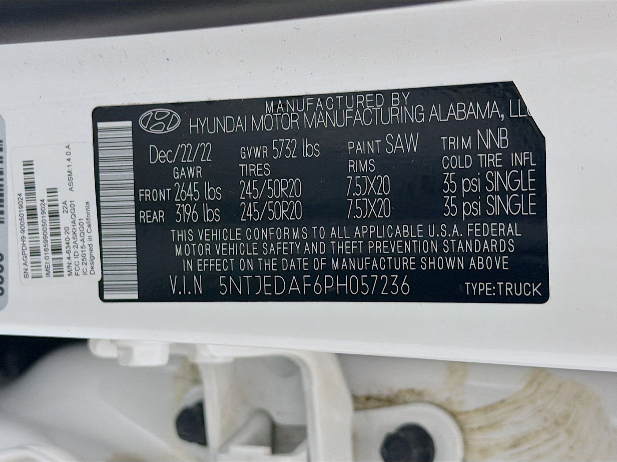 Used 2023 Hyundai Santa Cruz Limited w/ Cargo Package image 34