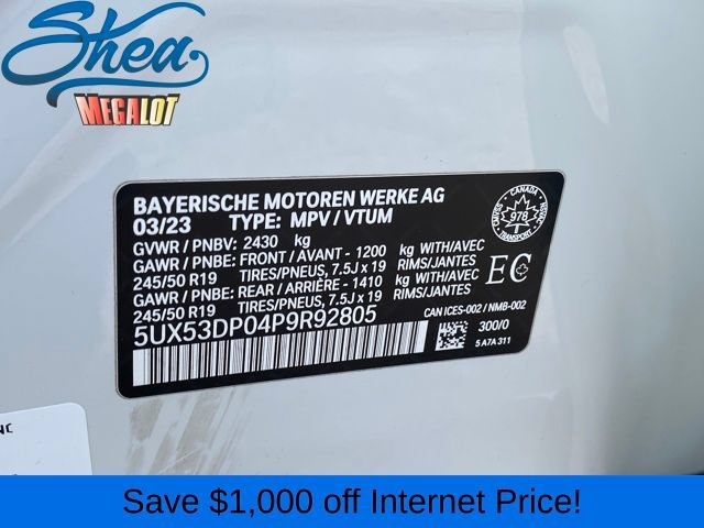 Used 2023 BMW X3 xDrive30i AWD/4WD image 29