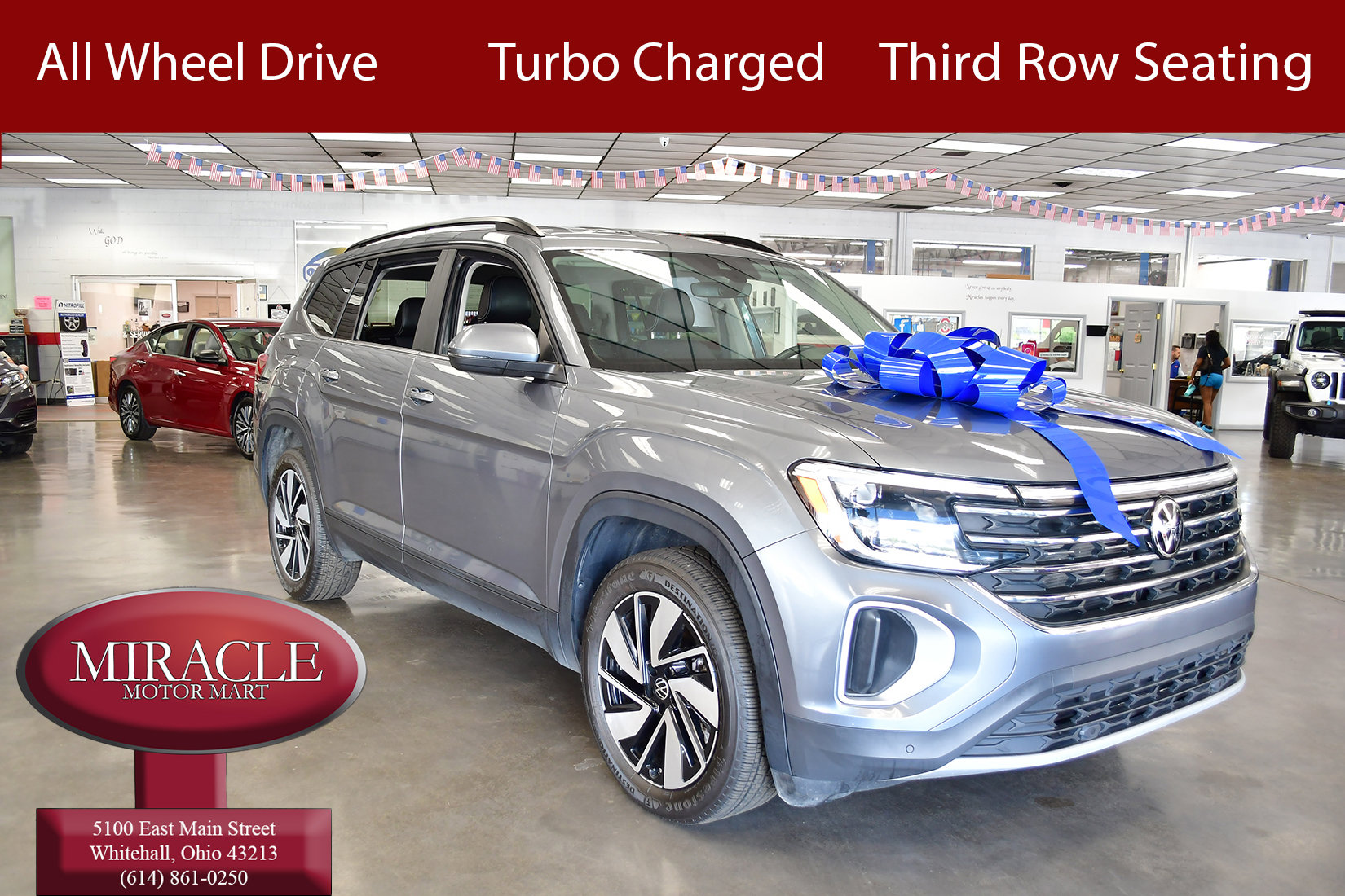 Used 2024 Volkswagen Atlas SE AWD/4WD image 1