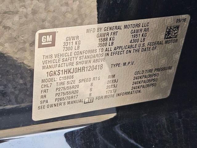 Used 2017 GMC Yukon XL Denali RWD image 16