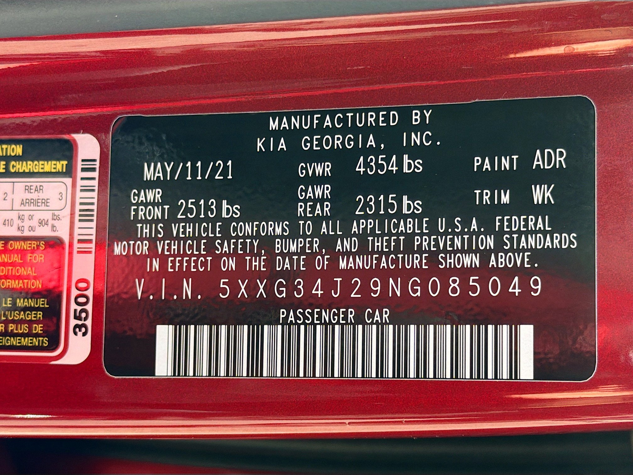 Used 2022 Kia K5 EX w/ EX Premium Package image 44