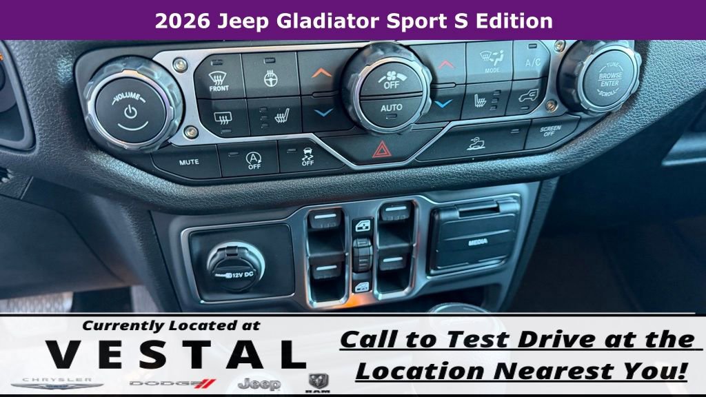New 2026 Jeep Gladiator Sport AWD/4WD image 28