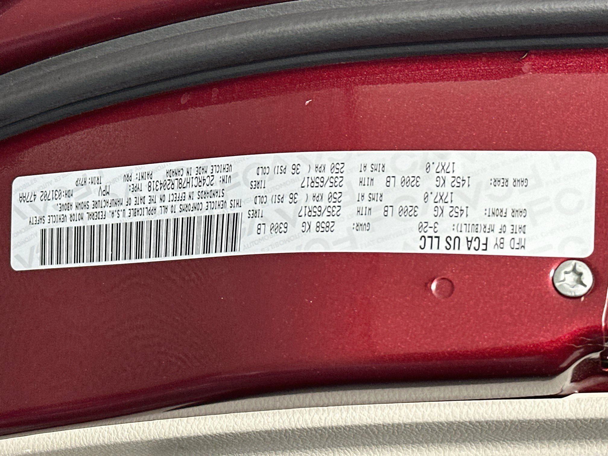 Used 2020 Chrysler Pacifica Touring FWD image 12