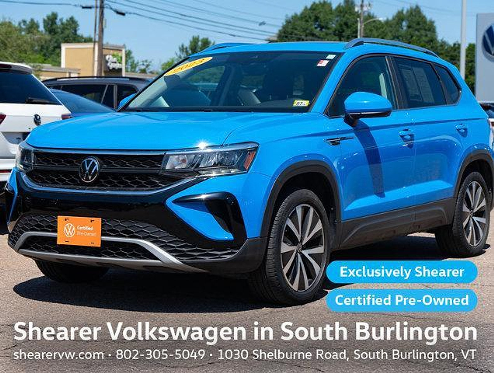 Certified 2023 Volkswagen Taos SE w/ Panoramic Sunroof Package