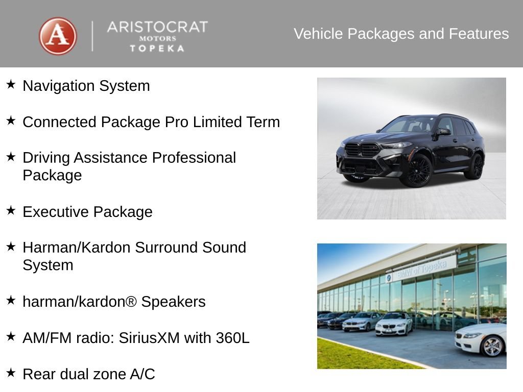 New 2026 BMW X5 M Competition w/ Executive Package AWD/4WD image 3