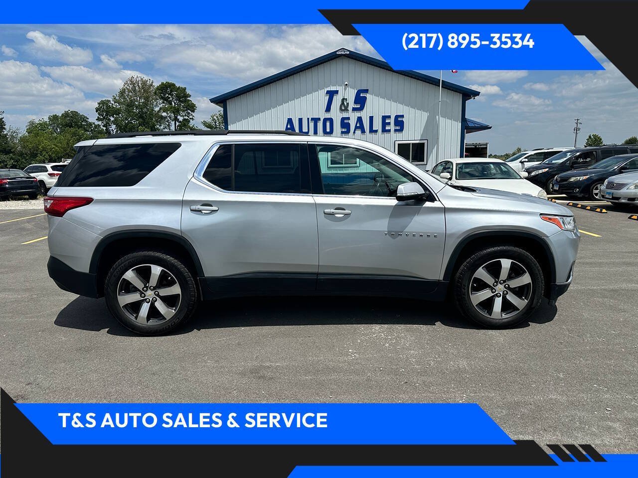 Used 2020 Chevrolet Traverse LT w/ LT Premium Package FWD image 1