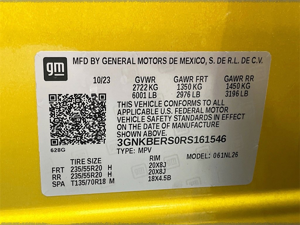 Used 2024 Chevrolet Blazer RS w/ Enhanced Convenience Package image 32