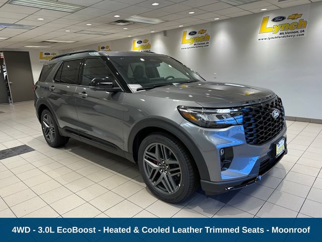 New 2027 Ford Explorer ST w/ Sun And Sound Package AWD/4WD 360° Tour