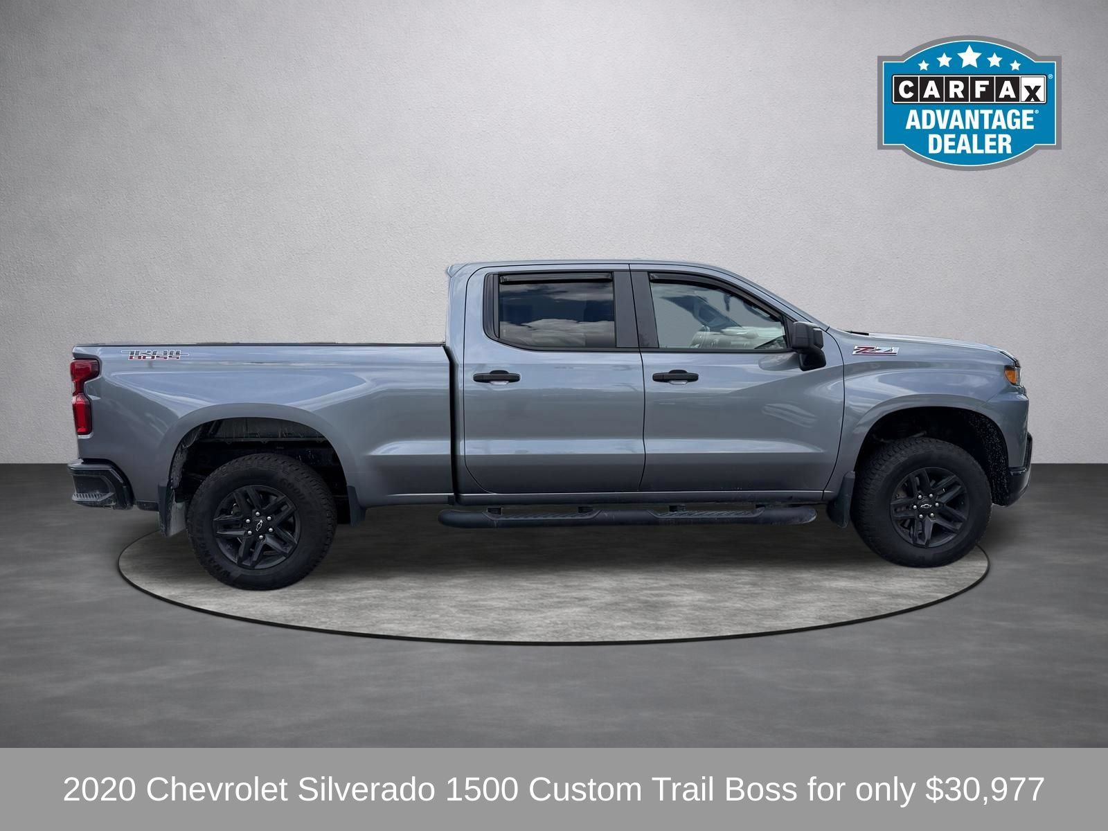 Used 2020 Chevrolet Silverado 1500 Custom Trail Boss w/ Custom Convenience Package AWD/4WD image 2
