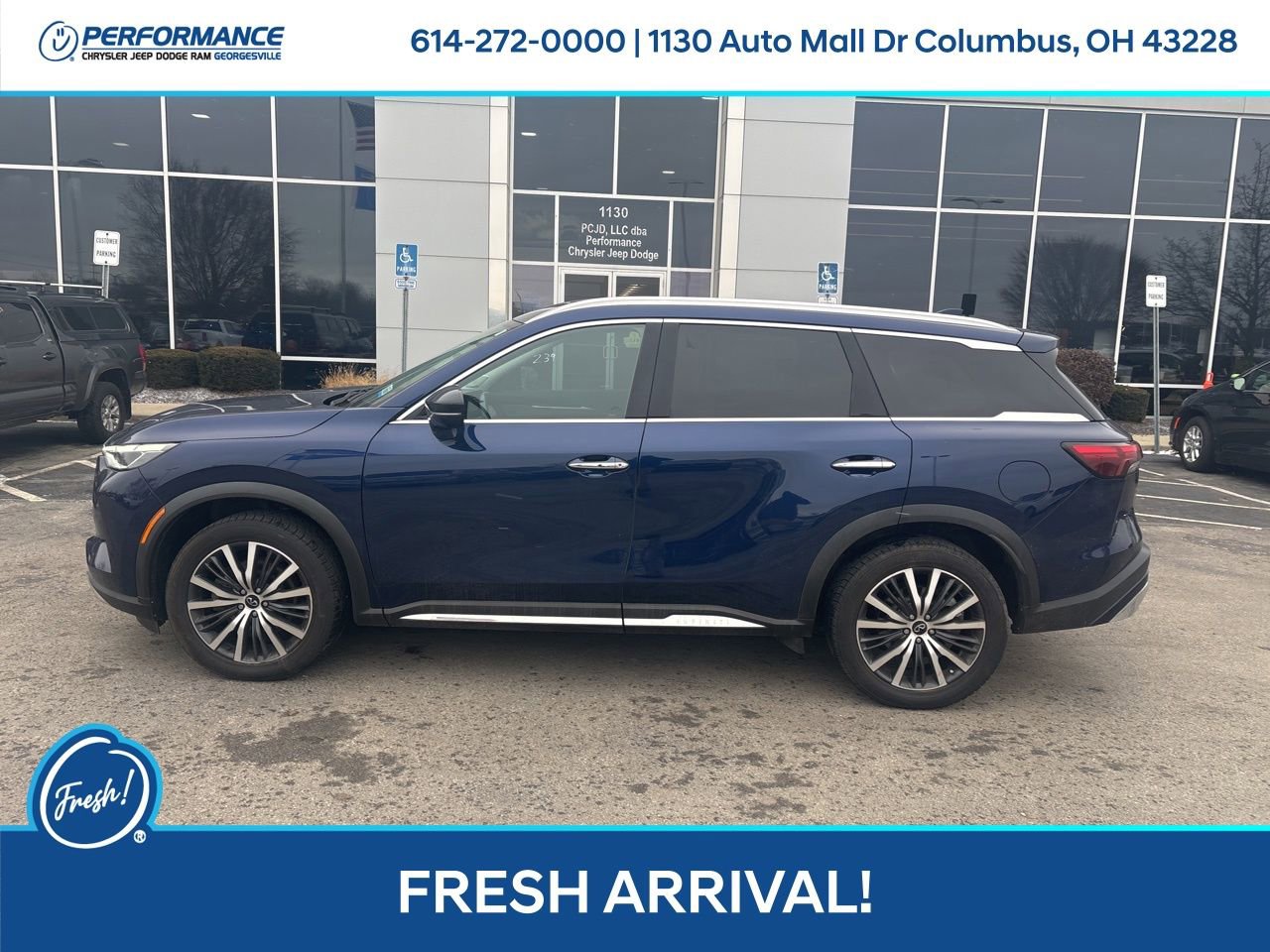Used 2022 INFINITI QX60 Sensory image 7