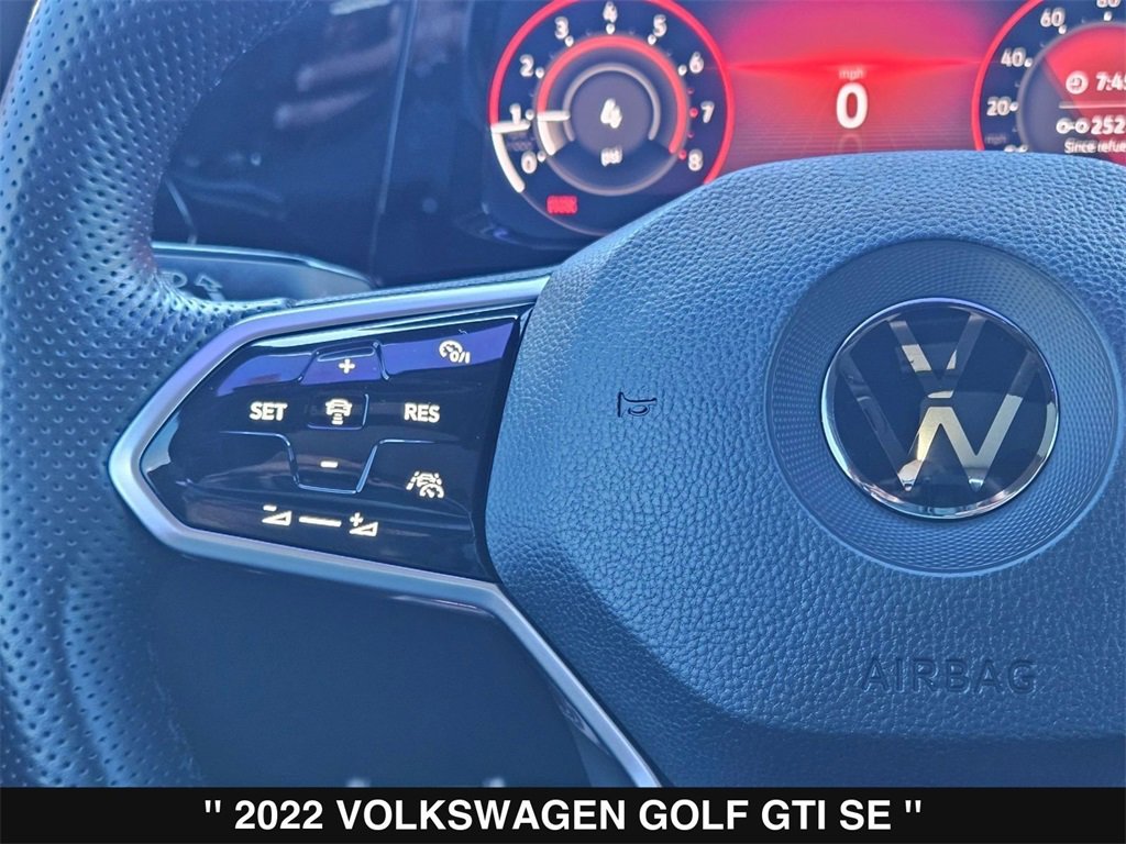 Used 2022 Volkswagen GTI SE w/ SE Leather Package image 22