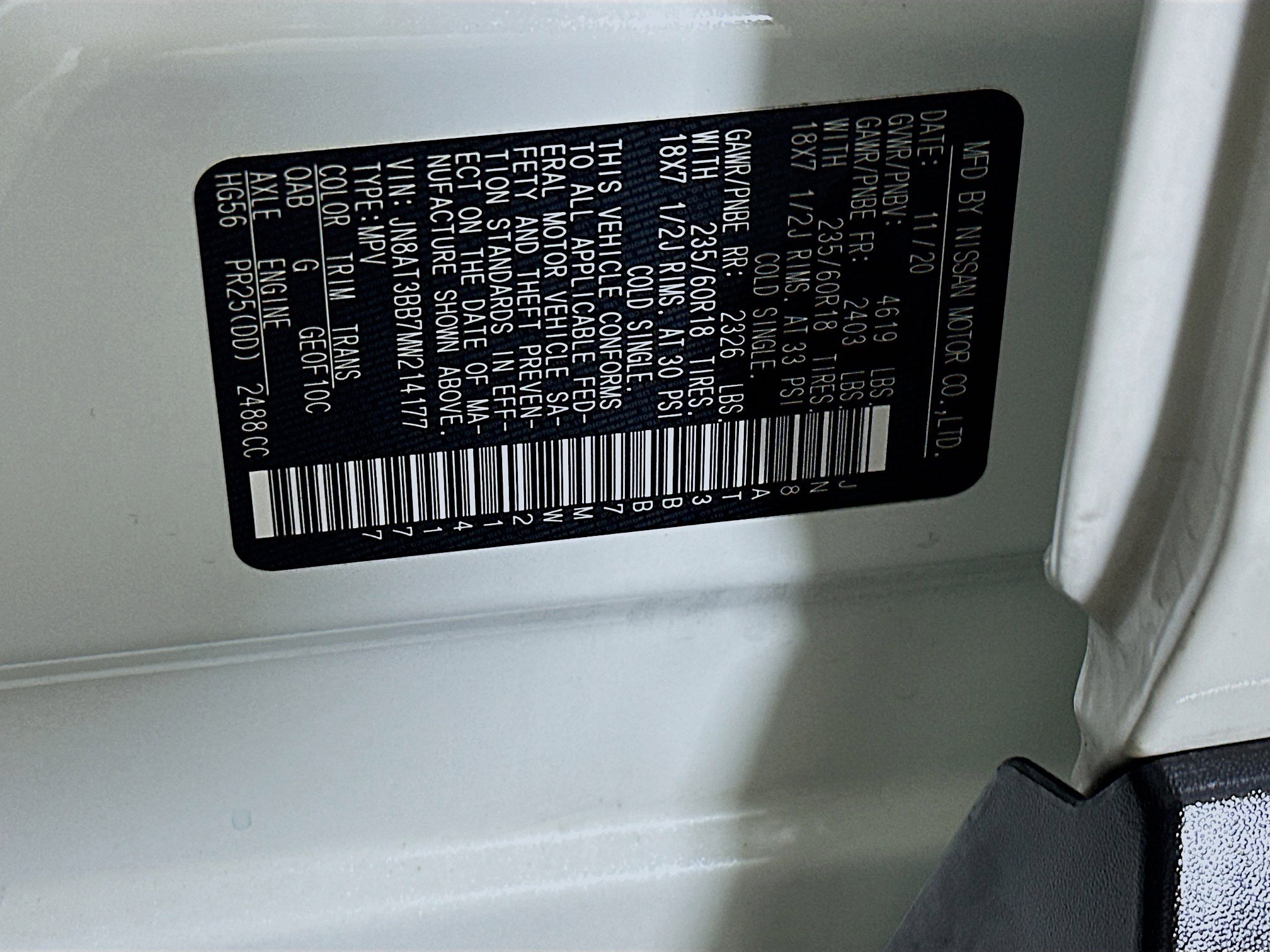 Used 2021 Nissan Rogue SV image 12