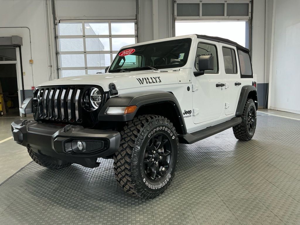 Used 2022 Jeep Wrangler Unlimited Sport image 2
