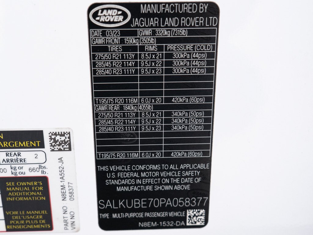 Used 2023 Land Rover Range Rover SV AWD/4WD image 57