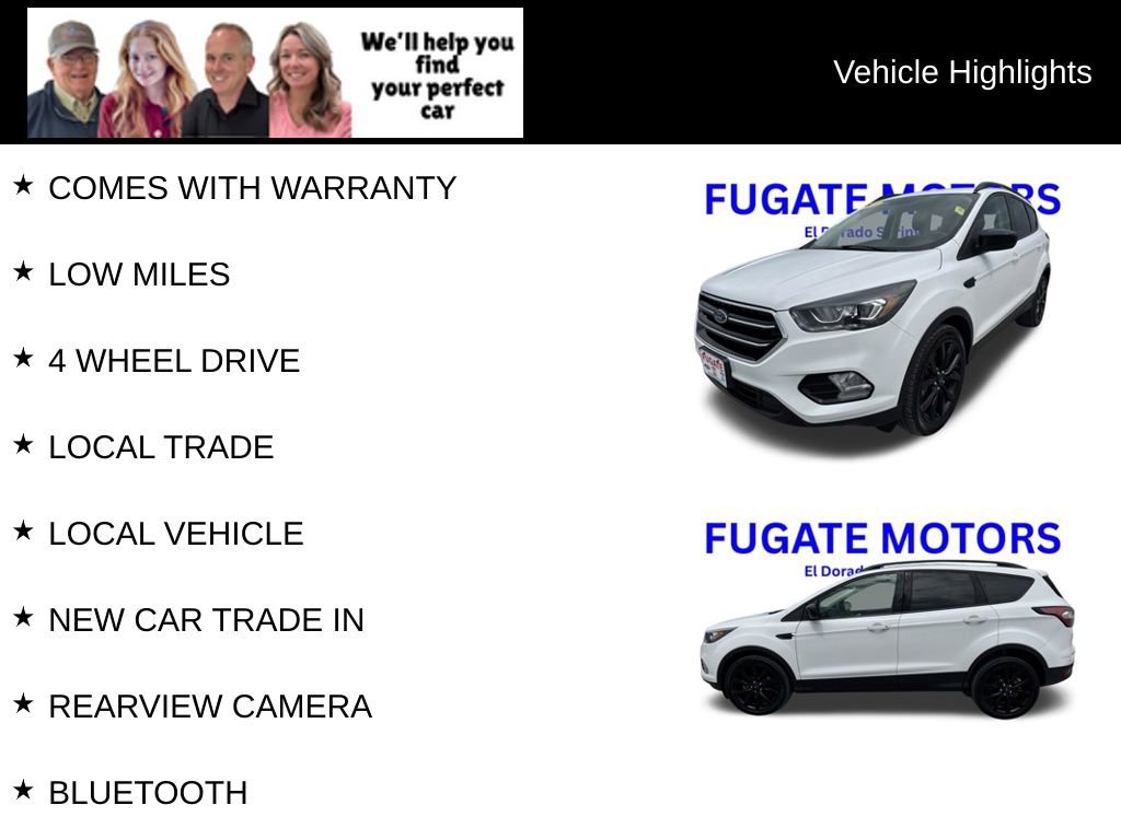 Used 2018 Ford Escape SE w/ SE Sport Appearance Package AWD/4WD image 8