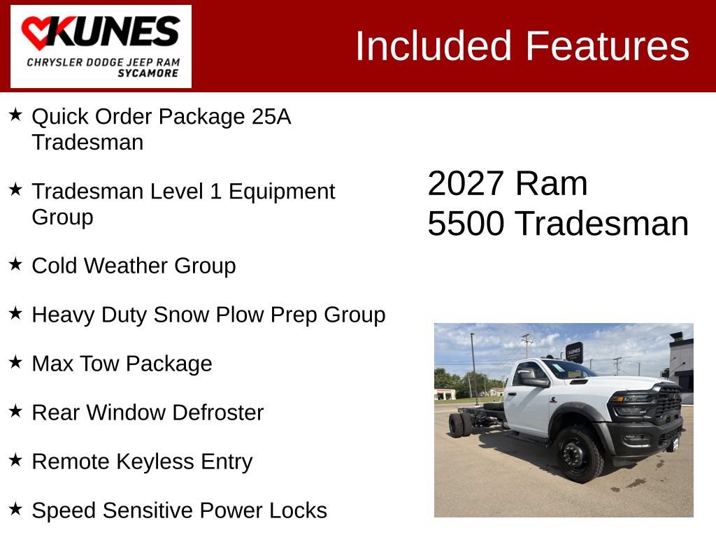 New 2027 RAM 5500 Tradesman AWD/4WD image 2