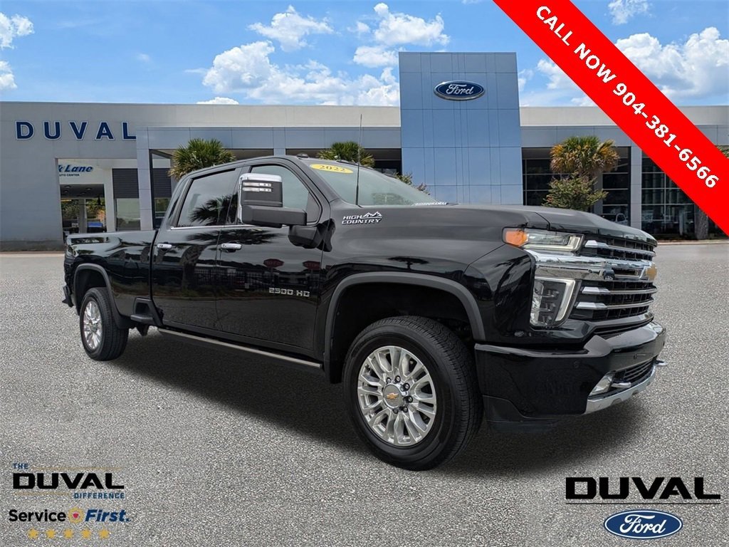 Used 2022 Chevrolet Silverado 2500 High Country w/ Z71 Off-Road Package