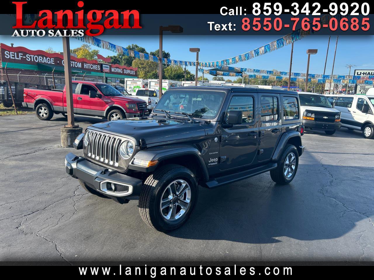 Used 2020 Jeep Wrangler Unlimited Sahara AWD/4WD image 1