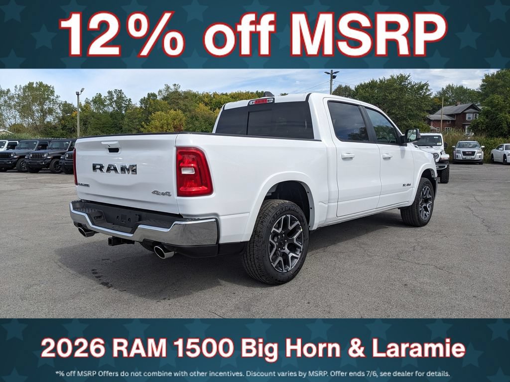 New 2026 RAM 1500 Laramie AWD/4WD image 7