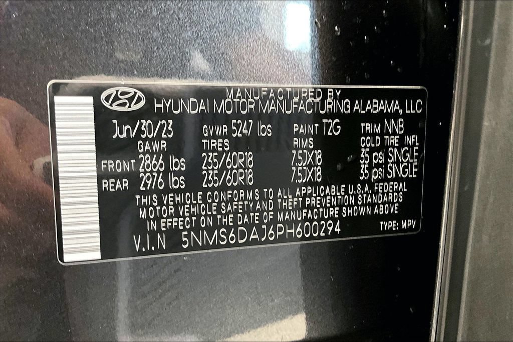 Certified 2023 Hyundai Santa Fe XRT w/ Cargo Package AWD/4WD image 32
