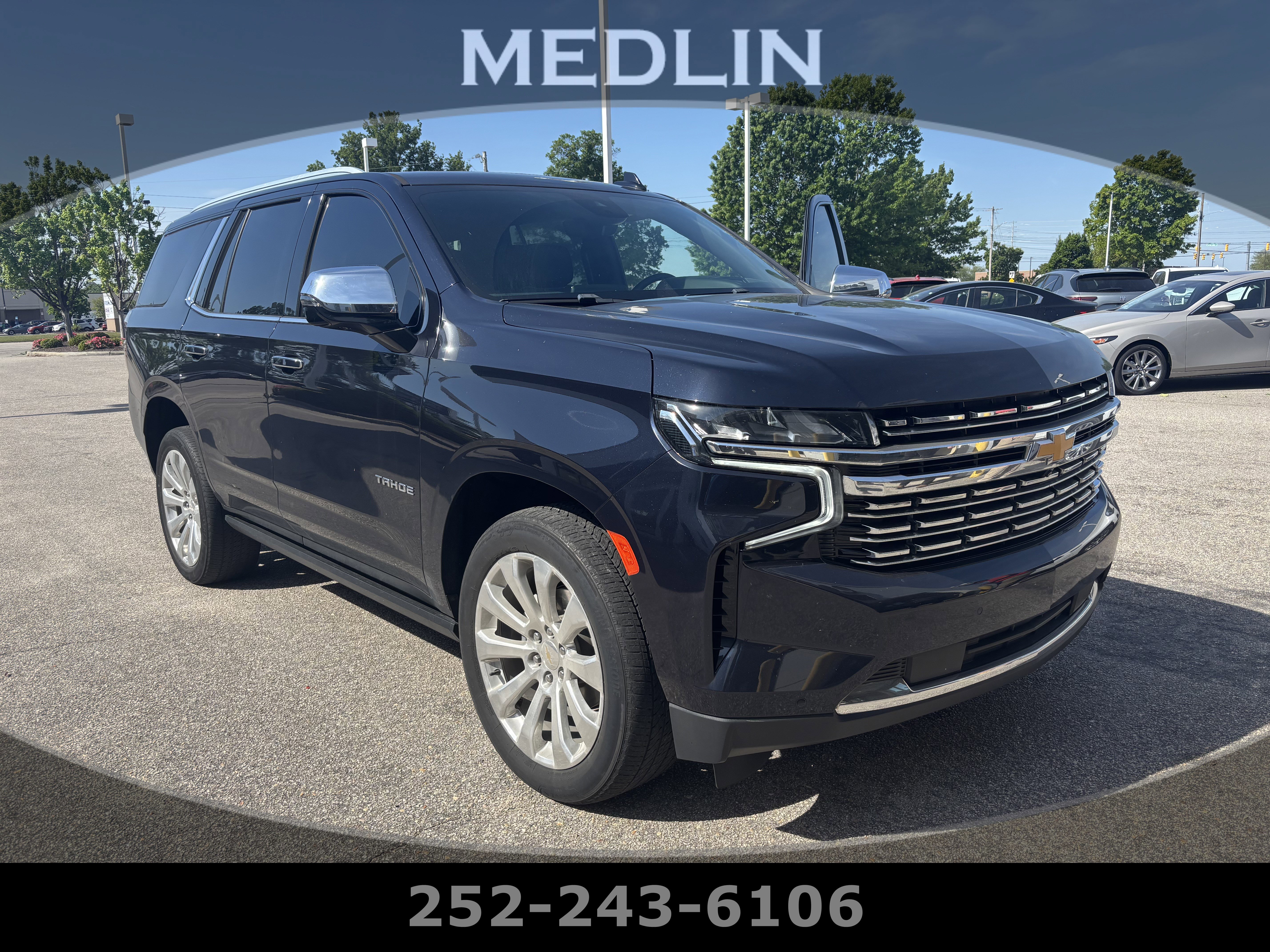 Used 2023 Chevrolet Tahoe Premier w/ Premium Package 2 RWD image 1