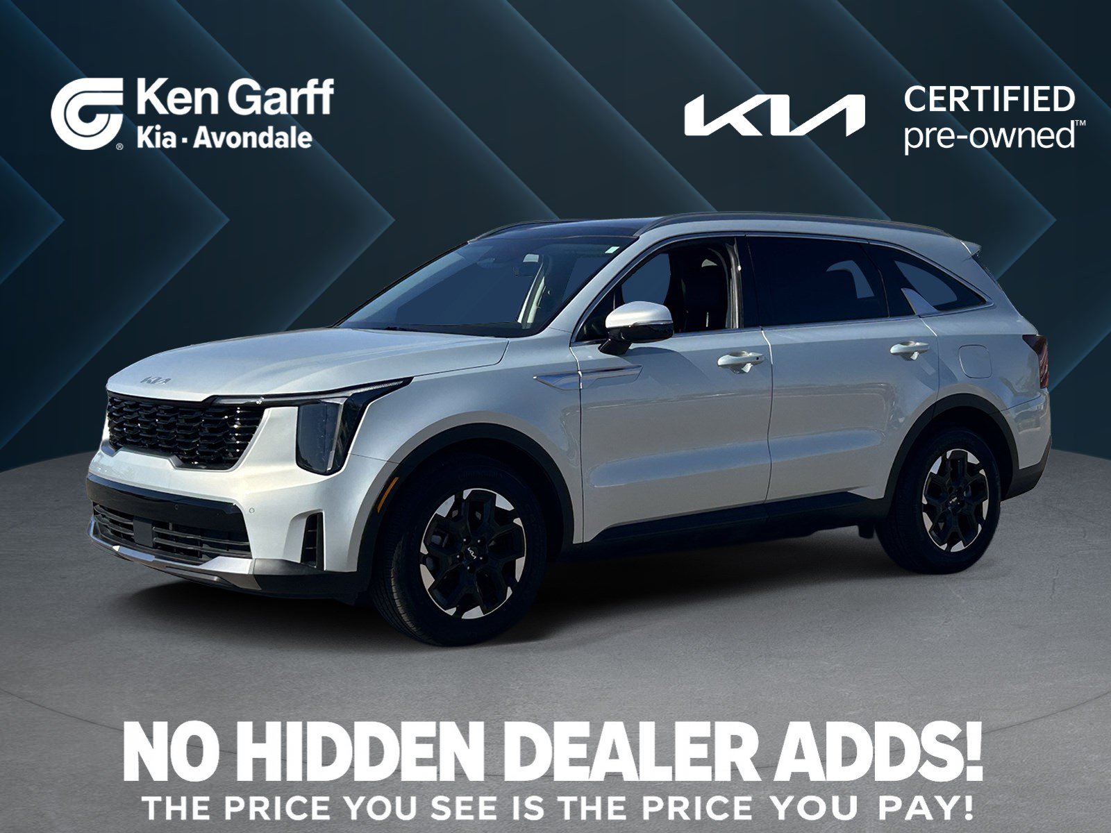 Certified 2026 Kia Sorento S w/ S Panoramic Sunroof Package FWD image 1