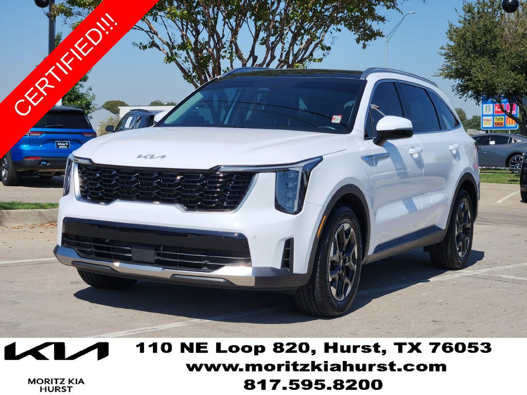Certified 2025 Kia Sorento S w/ Panoramic Sunroof Package FWD image 2