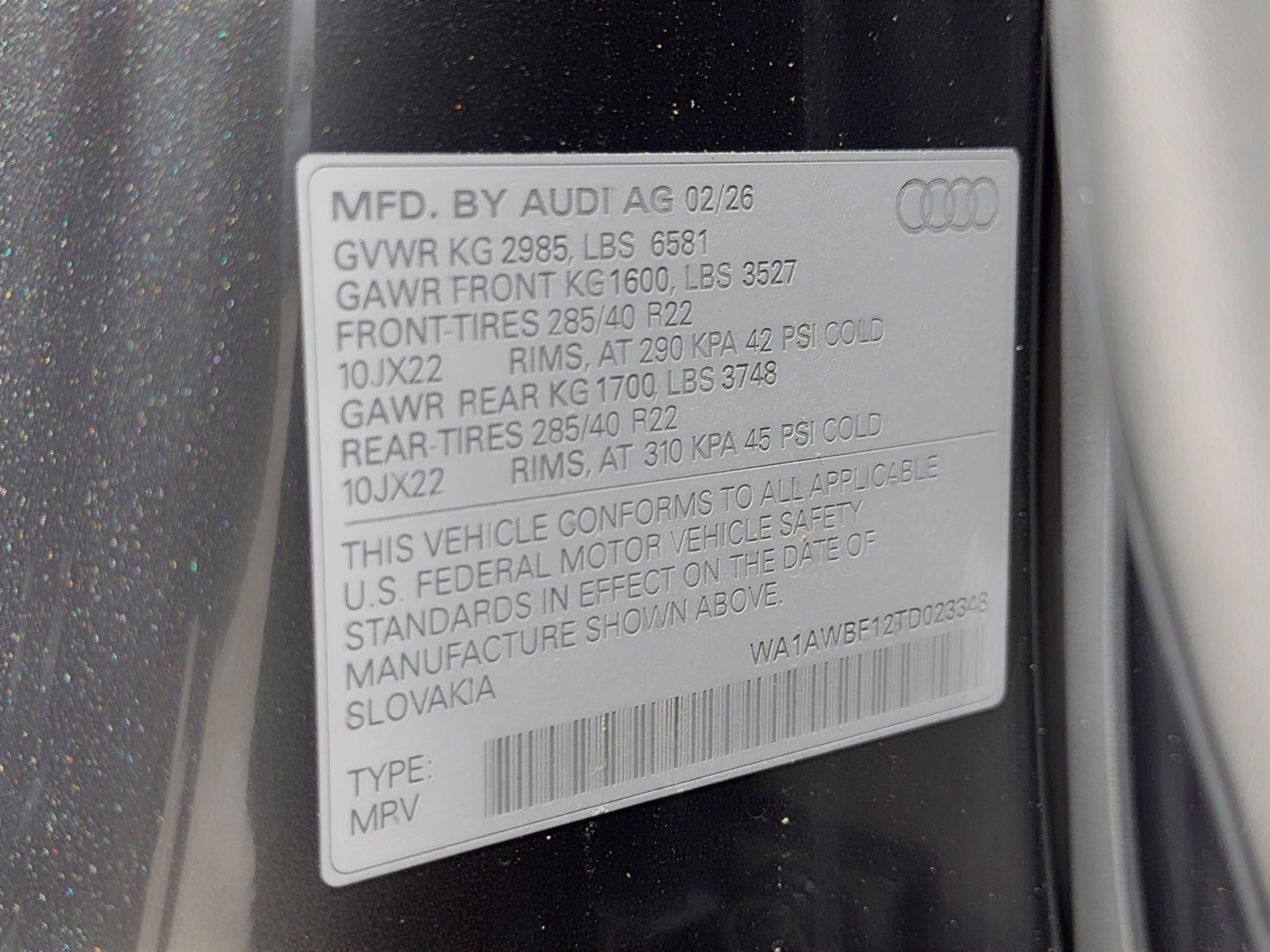 New 2026 Audi SQ8 Premium Plus image 27