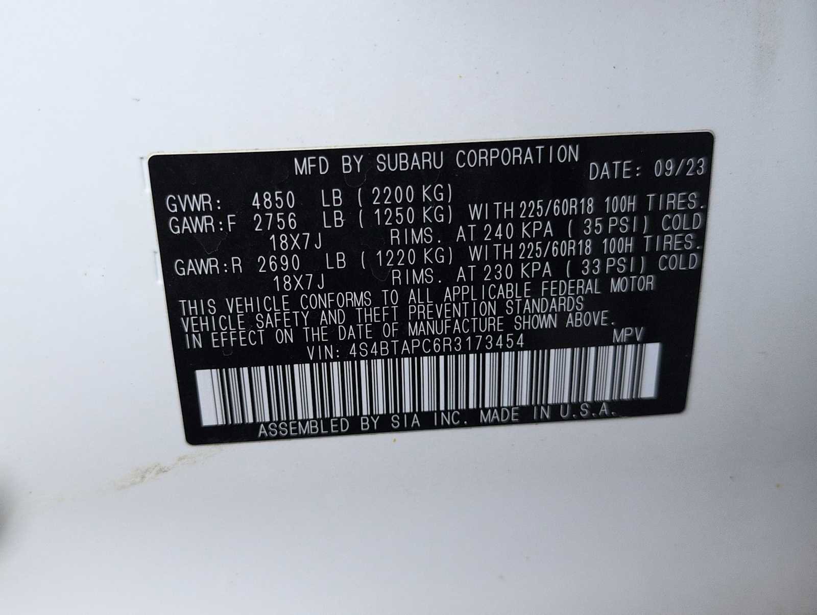 Used 2024 Subaru Outback Touring image 36