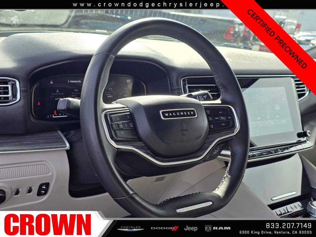 Certified 2024 Jeep Wagoneer L Series II w/ Flexible Seating Group image 24