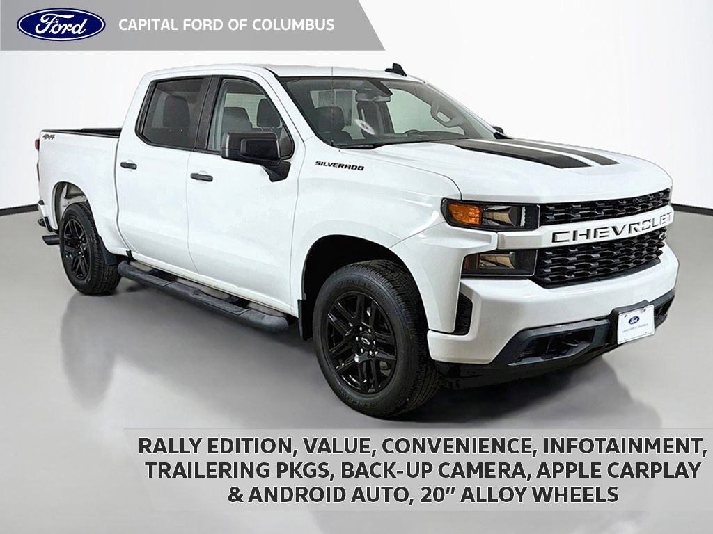 Used 2022 Chevrolet Silverado 1500 Custom w/ Rally Edition AWD/4WD 360° Tour