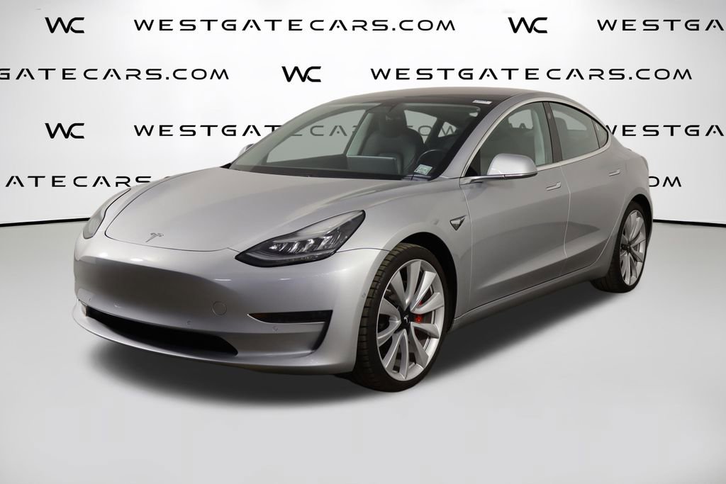 Used 2019 Tesla Model 3 Long Range AWD/4WD image 1