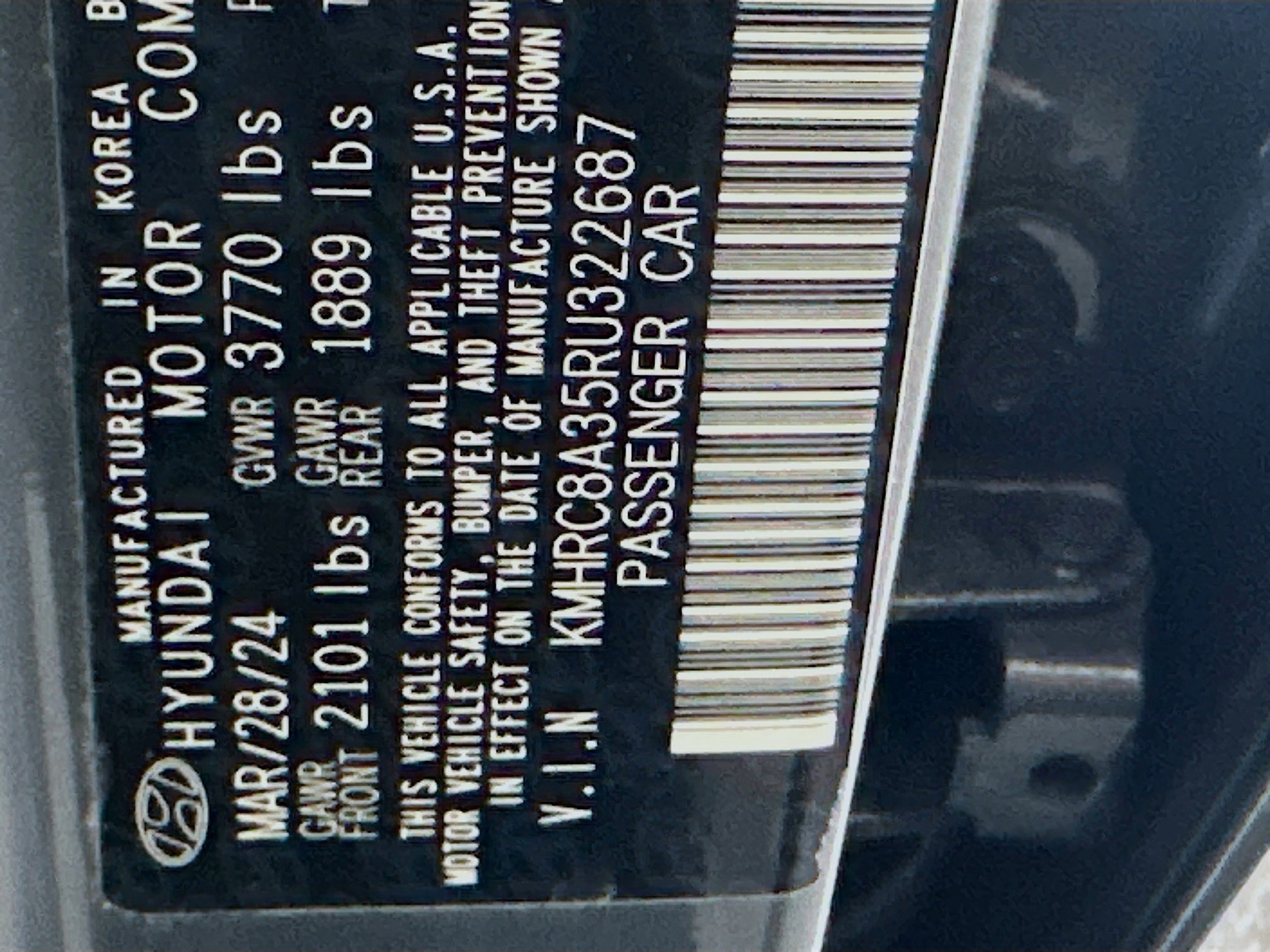 Used 2024 Hyundai Venue SEL image 12