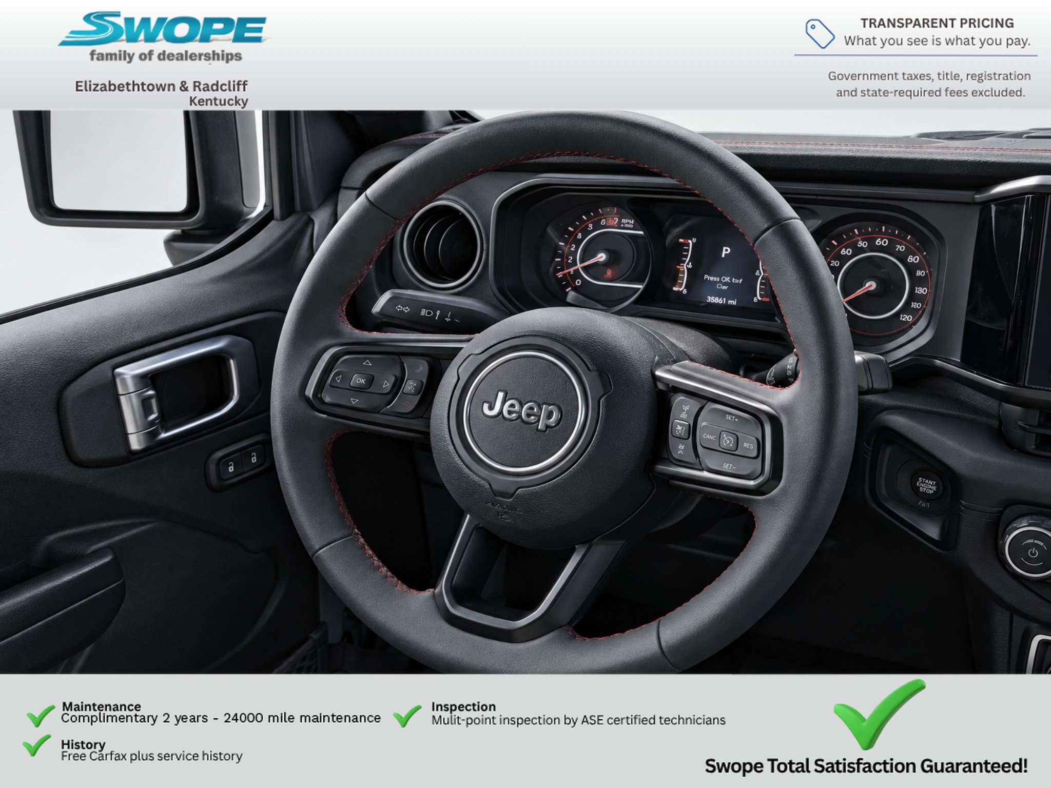 Used 2024 Jeep Wrangler Unlimited Rubicon w/ Convenience Group AWD/4WD image 16
