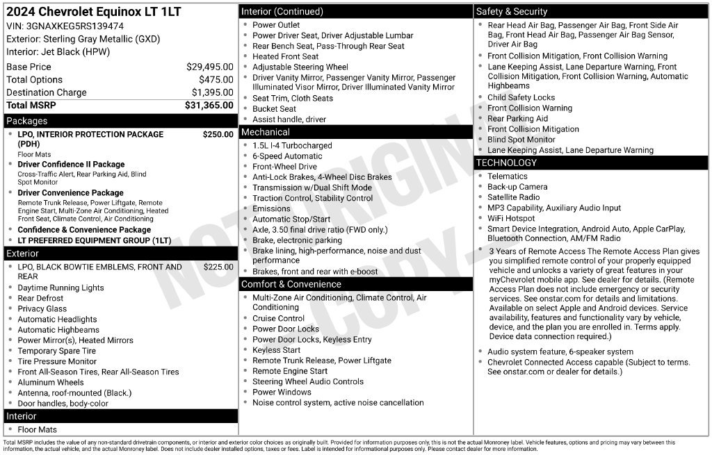 Certified 2024 Chevrolet Equinox LT FWD image 4