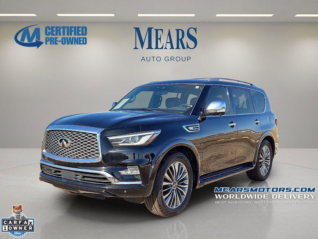 Used 2021 INFINITI QX80 Sensory w/ Cargo Package
