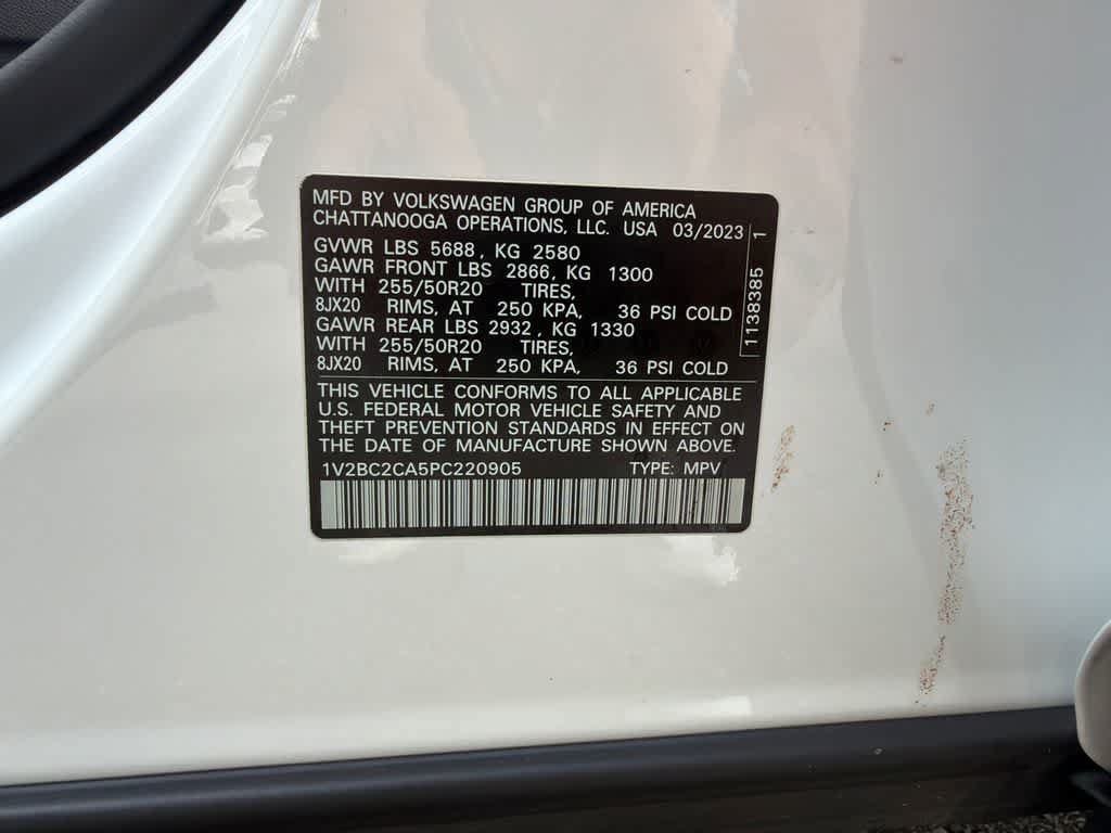 Used 2023 Volkswagen Atlas Cross Sport SEL AWD/4WD image 37