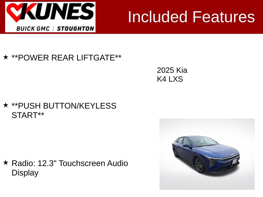 Used 2025 Kia K4 LXS image 3