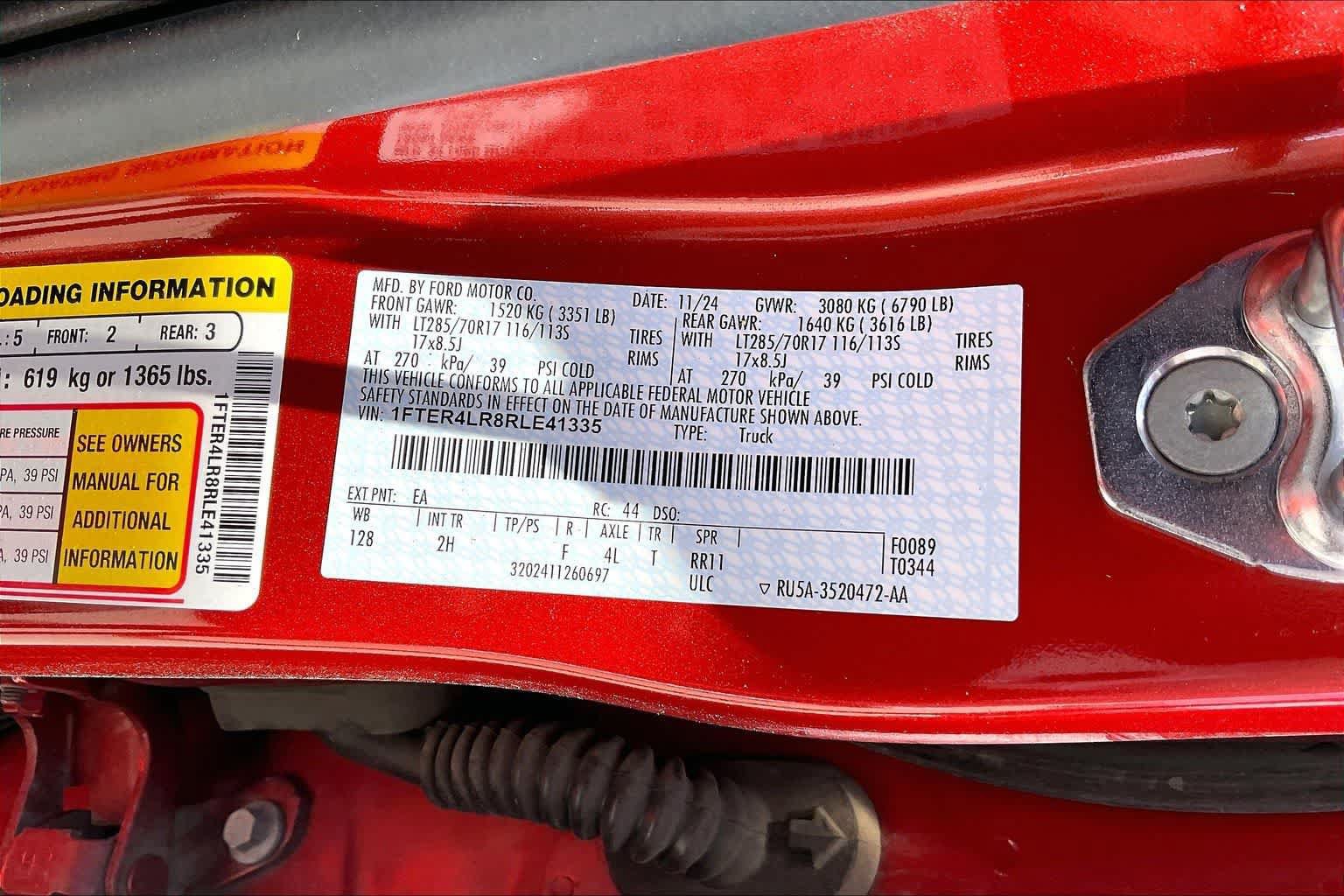 Used 2024 Ford Ranger Raptor AWD/4WD image 20