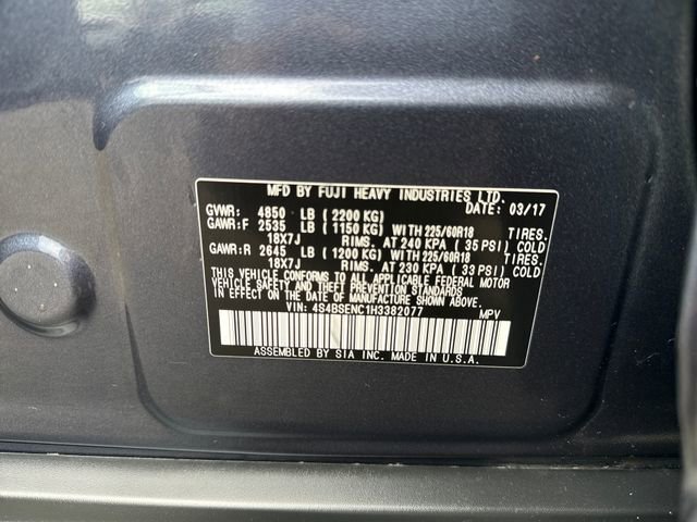 Used 2017 Subaru Outback 3.6R Limited AWD/4WD image 16