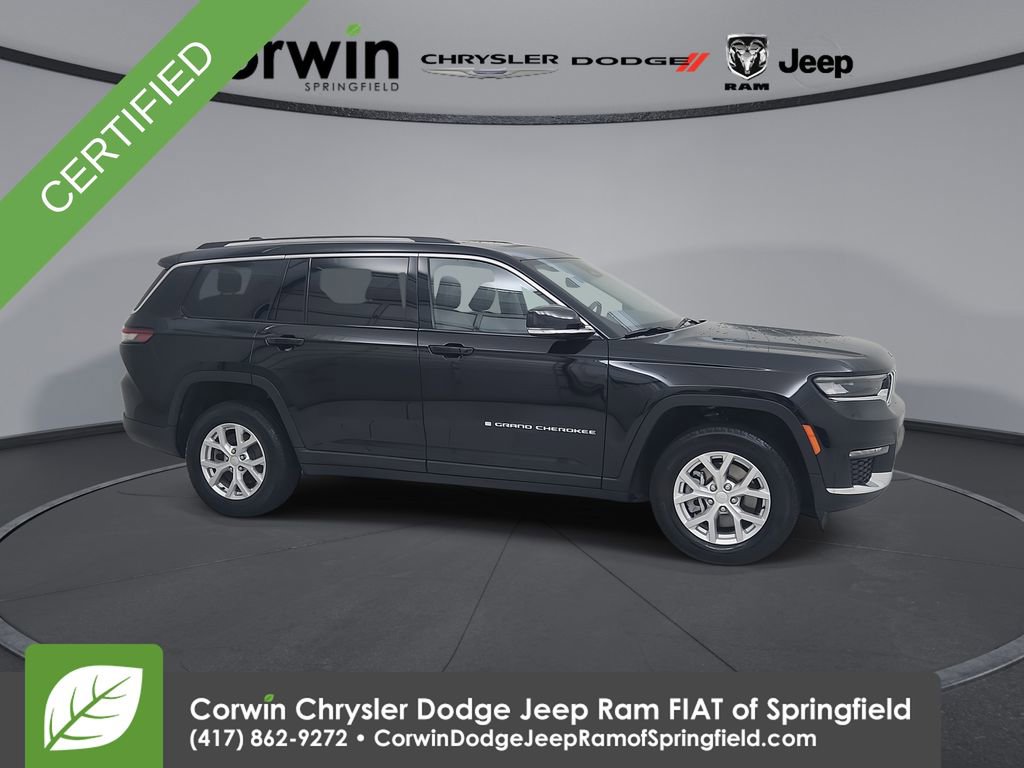 Certified 2023 Jeep Grand Cherokee L Limited AWD/4WD image 1