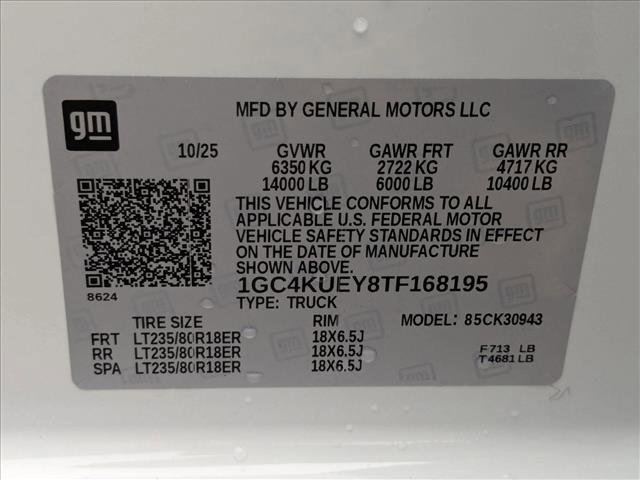 New 2026 Chevrolet Silverado 3500 LTZ w/ LTZ Plus Package image 19