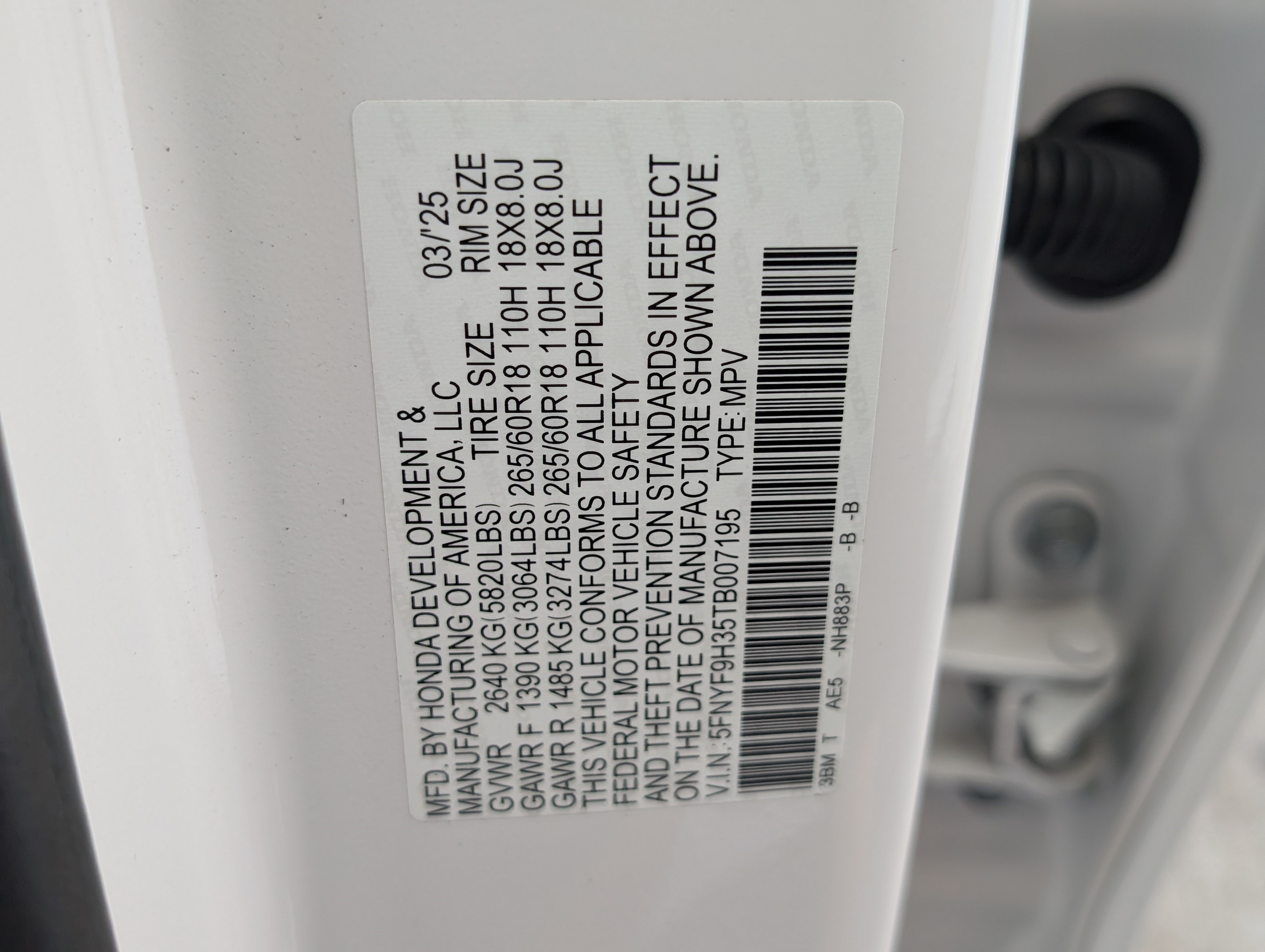 Used 2026 Honda Passport RTL image 36