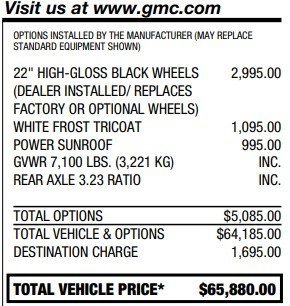 Used 2021 GMC Sierra 1500 Denali image 2